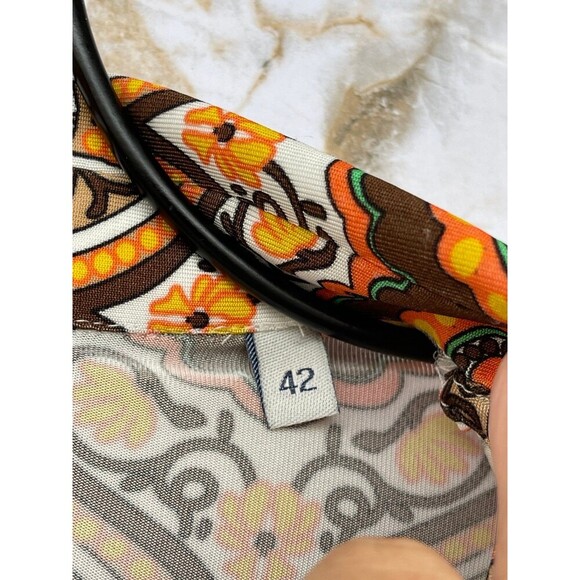 Camicettasnob wrap multicolored dress size 42/8 - Picture 7 of 12